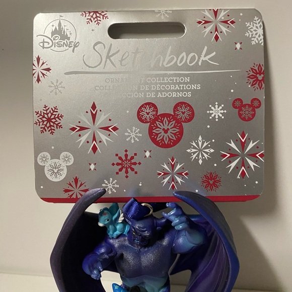 Disney Sketchbook Ornament Fantasia Chernabog Sorcerer Mickey Mouse Christmas - Picture 11 of 12